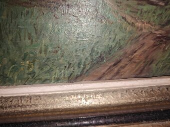 Starý obraz - rakúske Alpy - 3