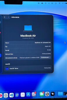  Apple MacBook Air 13.6” M4 (2025) 256GB Polnočná modrá - 3