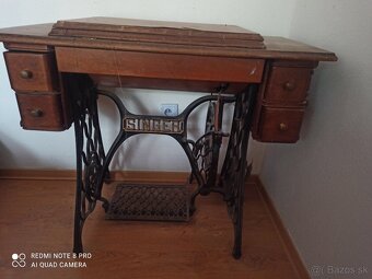 Singer šijací stroj - 3