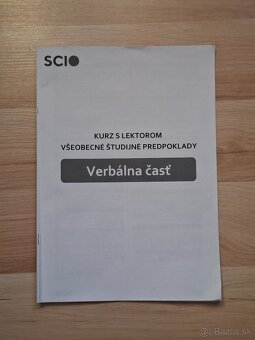 VŠP Scio testy - 3