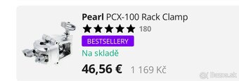 Predám Pearl Icon Rack Curved (2 strany) - 3