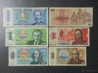 ...Československe bankovky aj kolkované... - 3