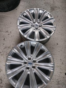 4ks alu disky orig Ford 5x114,3 R20 + snimače tlaku - 3