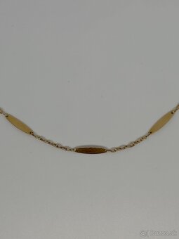 🟡 8. Zlatá retiazka – ružové zlato – 14k/585 – 3.8g – 240 € - 3