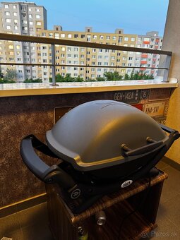 Predám elektrický gril Weber Q 2400– takmer nový - 3