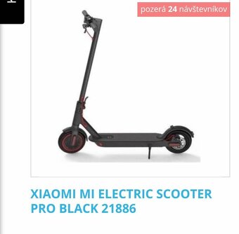 XIAOMI Mi Electric Scooter Pro Black BAL | 21886 - 3