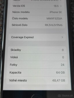 Iphone SE 64 GB Black - 3