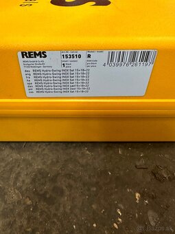Ohýbačka rúr REMS Hydro-Swing set 135310 - 3