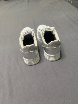 Damske biele kožené tenisky Mayo chix - 3