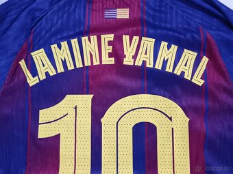 YAMAL dres č.10 FC Barcelona 25/26 Authentic verzia - 3