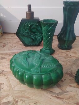 Malachitové sklo - 3