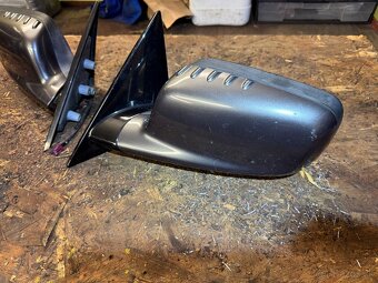 E46 coupe cabrio spätne zrkadlá, high gloss shadow line - 3