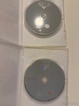 DVD Autá / Cars 1 a 2 - 3