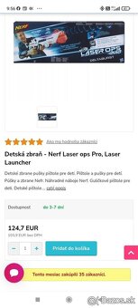 Detská zbraň - Nerf Laser ops Pro, Laser Launcher - 3