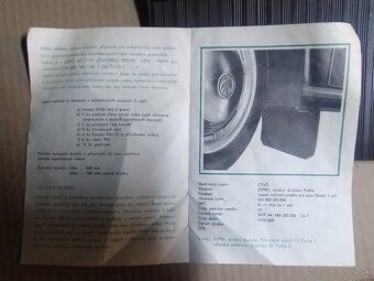 Škoda 1000 MB,100-nepoužité predné zásterky,originál - 3