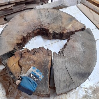 XXL DUBOVE KOLACE NA EPOXID 100 cm priemer. - 3
