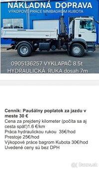 Nákladná doprava a výkopové práce - 3