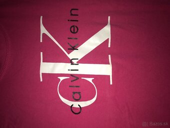 NOVÉ CALVIN KLEIN fuksia damske tricko S - 3
