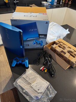Playstation slim 3 blue Japonska verzia - 3