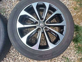 hlinikové disky-orig-Nissan Qashqai--61/2Jx18-ET-40--5x114,3 - 3