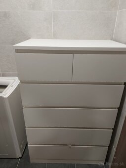 Biela IKEA komoda MALM - 3