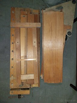 Hoblíky, školský stolársky stôl - 3