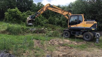 Výkopové a zemne práce-kolesový bager, minibager - 3