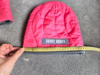 Čiapka + nákrčník funny bunny - 3