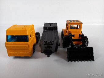 MATCHBOX CONVOY - DAF 3300 SPACE CAB+MAJORETTE TRACTO-PELLE - 3