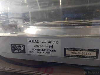 AKAI-gramofon - 3