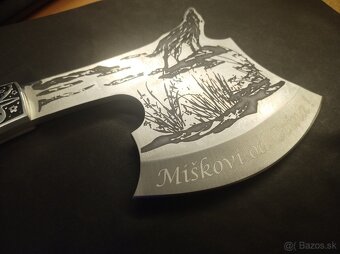 Bushcraft zdobená sekerka - 3
