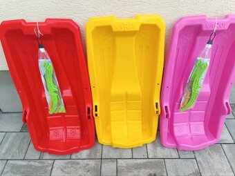 Detské boby s brzdami nové - 3