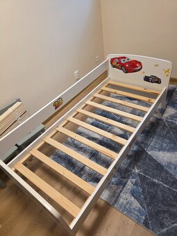 Detska postel 160x70 s roštom a matracom - 3