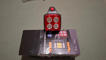 Solárna LED Baterka, červená - 3