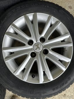 Peugeot  originálne 4x108 R15 - 6J ET25 - 3
