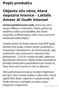 Parfémy LATTAFA, 2 x 100 ml. - 3