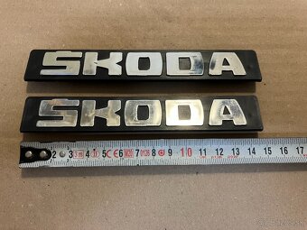 Škoda 105L, 120, 130 - nápisy - 3