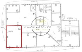 Prenajmeme kancelársky priestor o výmere 40,50 m2, Levická u - 3