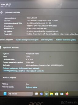 Notebook Acer Aspire 5 A515 57G. - 3