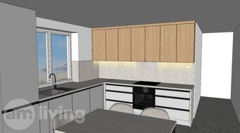 KOMPLETNÁ REKONŠTRUKCIA- 3i 66 m² + veľký balkón - Dubnica n - 3