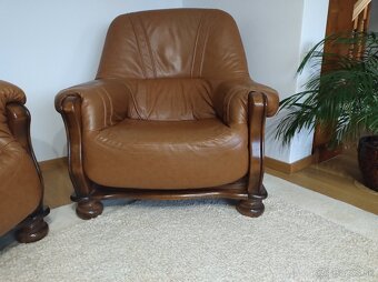 Kožená sedacia súprava - 3