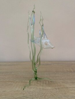 Váza,fukane sklo,sošky Royal Dux. - 3