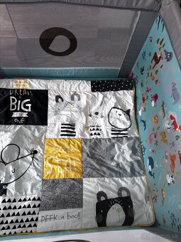 Detská Postielka, ohrádka 100x100cm - 3