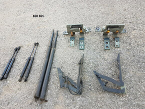 BMW E90 E91 E60 E61 pánty + vzpery kapoty, kufra - 3