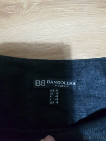 Nádherné ľanové nohavice Bandolera, č.M - 3