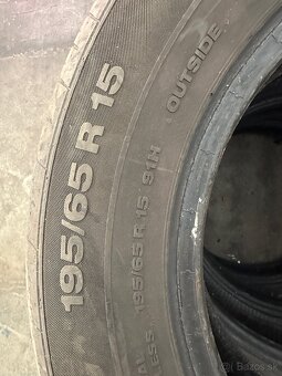 Predám Continental 195/65/R15 - 3