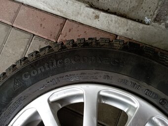 1ks zimná 195/65R15 Continental - 3