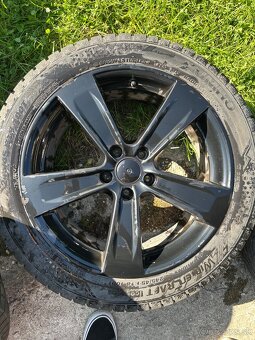 5x112 r18 245/45 sada diskov + zimné pneumatiky - 3