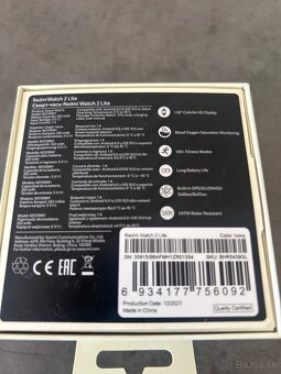 Hodinky Redmi Watch 2 Lite (zlate/ivory) - 3