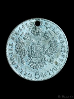 Mince Ferdinanda V. - striebro i meď - 3
